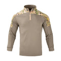 Men's Tactical Long Sleeve Shirt 1/4 Zip