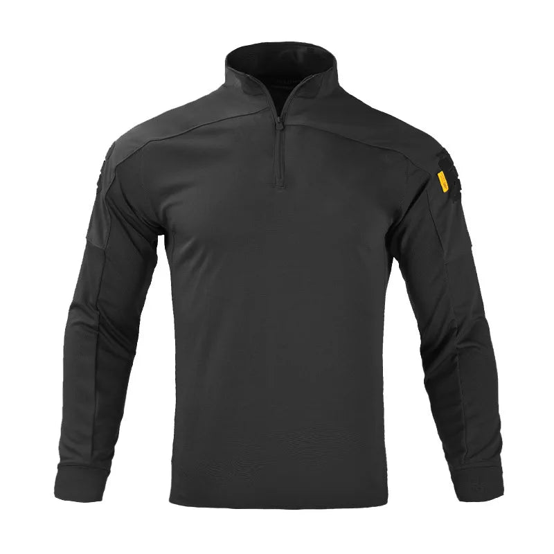 Men's Tactical Long Sleeve Shirt 1/4 Zip